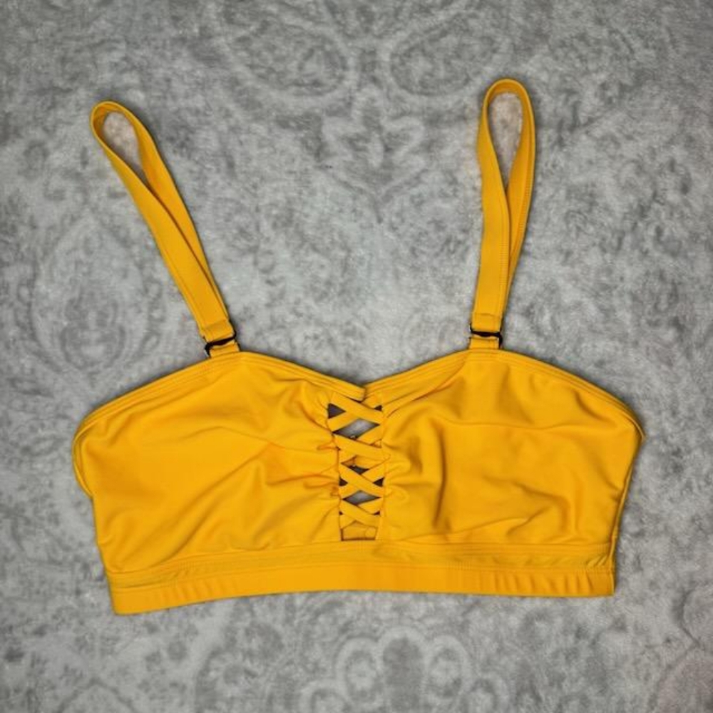 Yellow Strappy Bralette